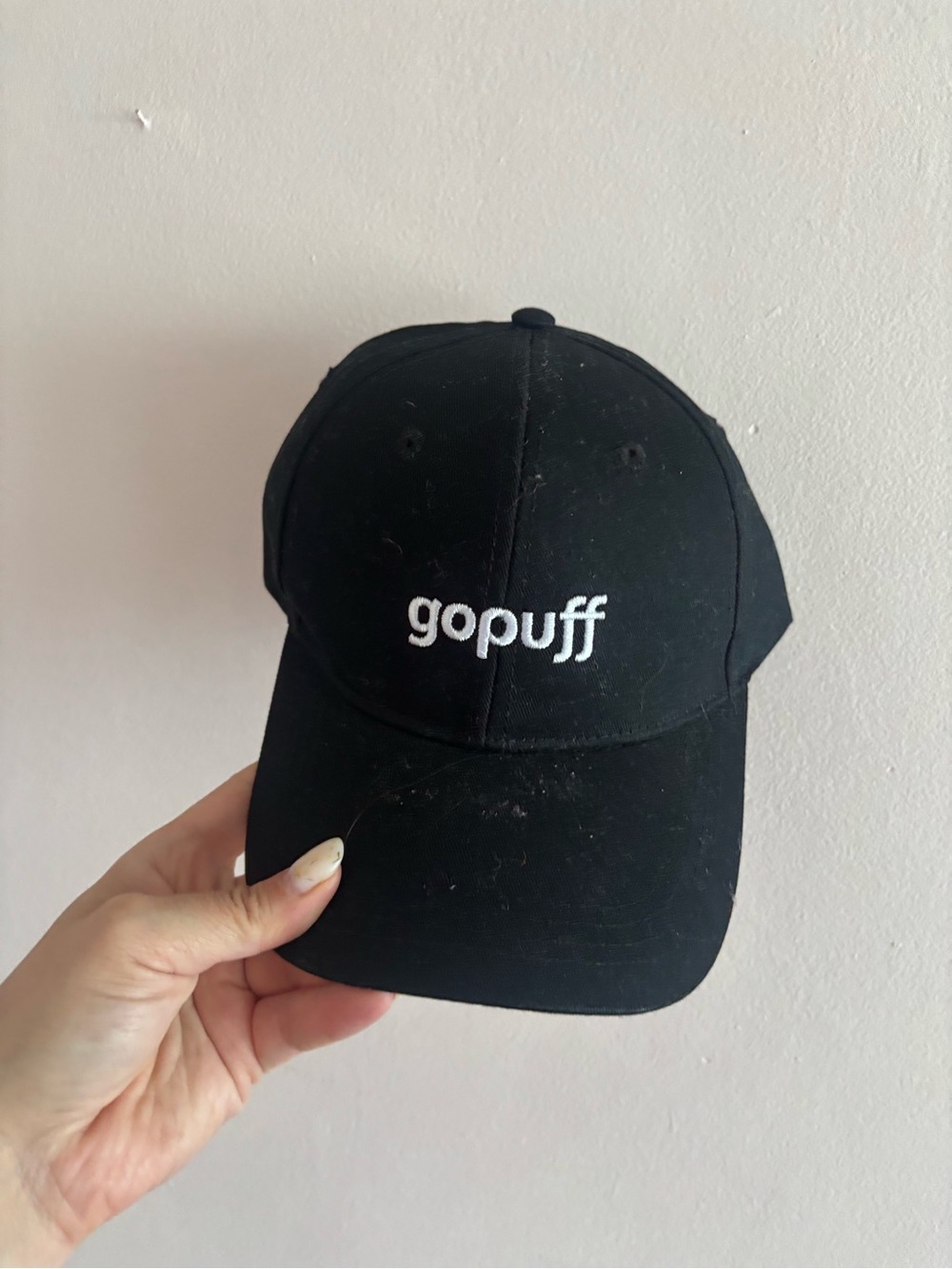 gopuff Black Logo Baseball Cap